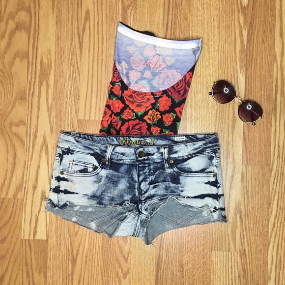 Klique B Jeans Shorts - Picture 1 of 8